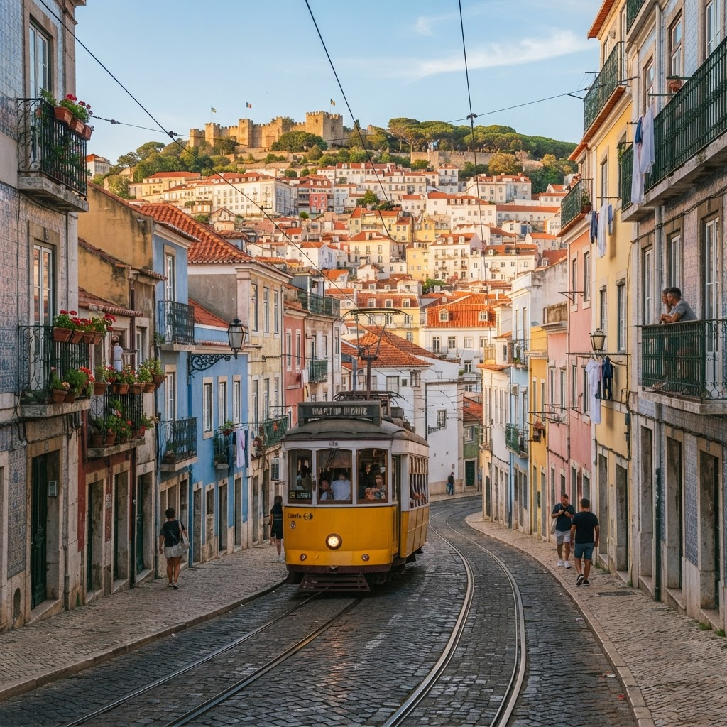 Bondinho em Lisboa