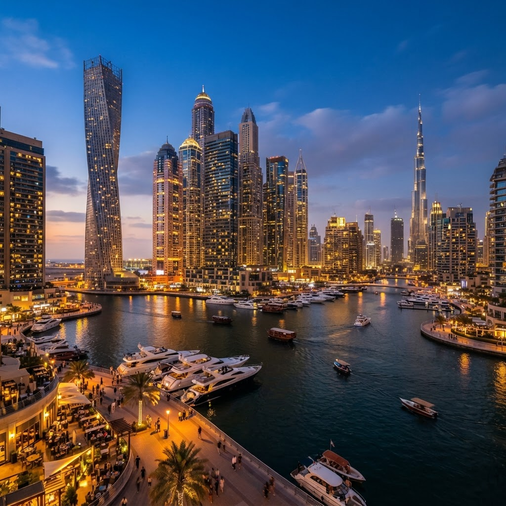 Skyline de Dubai